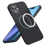 Techsuit Aramid Fiber MagSafe obal, iPhone 17, černý