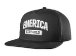Emerica kšiltovka Team Stay Gold Snapback Black | Černá | Velikost One Size