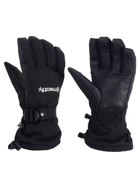 Meatfly pánské rukavice Maiden Black | Černá | Velikost M