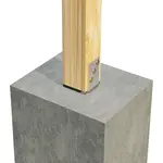 Patka kotevní do betonu typ U, 80 x 60 x100, 200 mm, STALCO