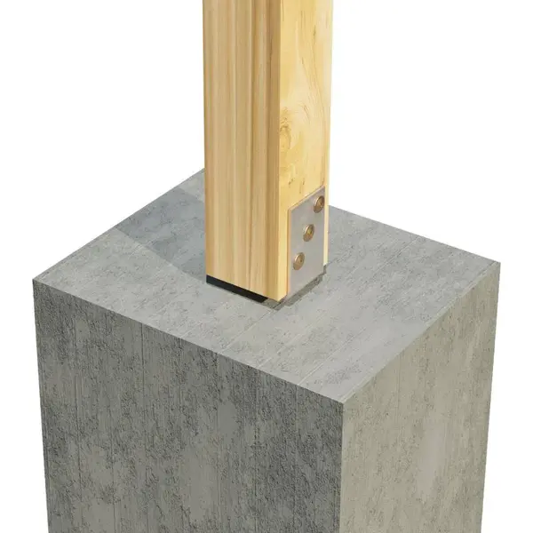 Patka kotevní do betonu typ U, 80 x 60 x100, 200 mm, STALCO