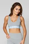 Gym Glamour Podprsenka Grey Basic, M