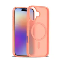 JP MagFit Colour MagSafe obal s N52 magnetem, iPhone 17, oranžový