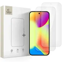 Tech-Protect Tvrzené sklo Fit+ Google Pixel 9 / 9 Pro / 10 / 10 Pro, průhledné, 2 kusy
