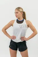 Nebbia FIT Activewear tílko "Racer back" 441 , bílá, L