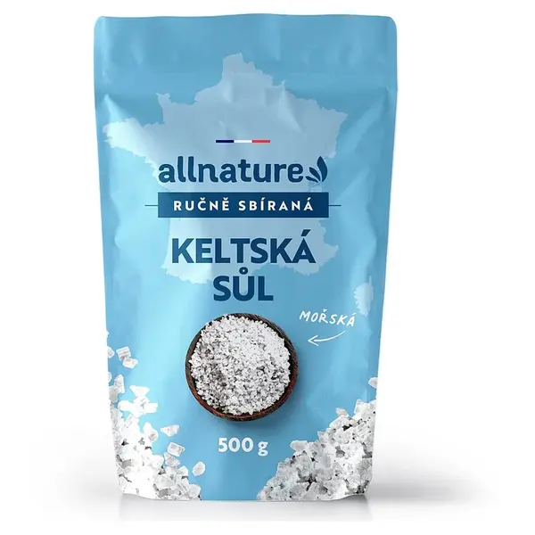 ALLNATURE Keltská soľ 500 g
