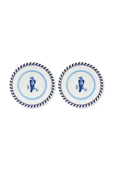Sada talířů Pols Potten bird patterned 27 cm 2-pack