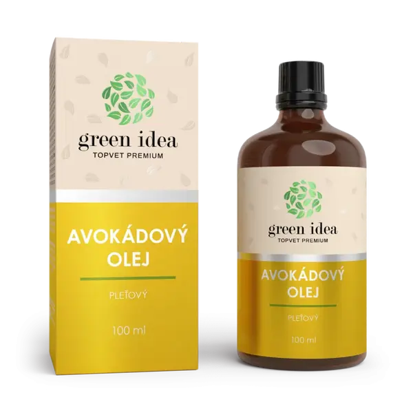 Avokádový pleťový olej – 100 ml – Green idea