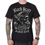 Triko BLACK HEART Huron černá M