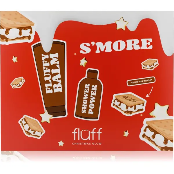 Fluff Christmas Glow Body Care Set S'more vianočná darčeková sada 1 ks