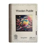 Wooden puzzle Song Bird A3