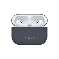 Ultratenké silikonové pouzdro FIXED Silky pro Apple AirPods Pro 2, modrá