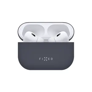 Ultratenké silikonové pouzdro FIXED Silky pro Apple AirPods Pro 2, modrá