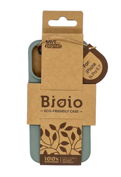 Eko pouzdro Forever Bioio pro Apple iPhone 14 Pro, zelená