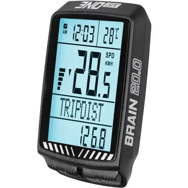 One BRAIN 20.0 ATS Bezdrôtový tachometer, čierna, veľkosť