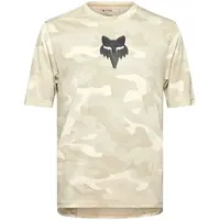 Fox RANGER TRU DRI SS Pánský dres na kolo, béžová, velikost XXL