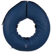 Golier ochranný nafukovací M 40–45cm*11cm modrý