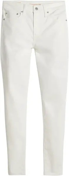 LEVI'S ® Džínsy '721™ High Rise Skinny'  biely denim
