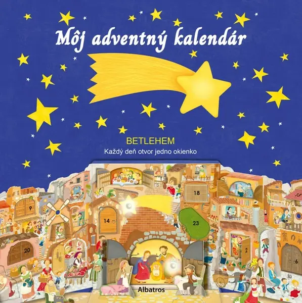 Môj adventný kalendár - betlehem - Daniela Gamba, Donata Montanari