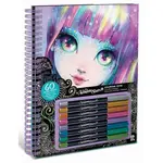 Nebulous Star Omaľovánky s čiernymi stránkami Isadora