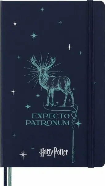 Moleskine Harry Potter Zápisník Patronum L, linkovaný (Defekt)