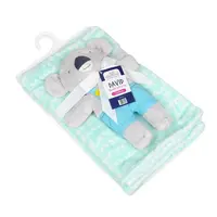 Babymatex Deka s hračkou Koala Mint 75 x 100 cm