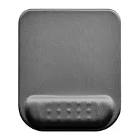 Powerton ERGO DARK EDITION Podložka pod myš a zápěstí z paměťově pěny, šedá