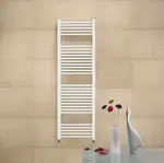 Zehnder Impa - Kúpeľňový radiátor 140x50 cm, rovný, biely lak IMP-140-050