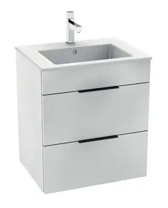 Jika Cube - Skrinka s umývadlom, 54x42x62 cm, biela H4536121763001