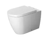 Duravit ME by Starck - Stojace WC, zadný odpad, s WonderGliss, alpská biela 21690900001
