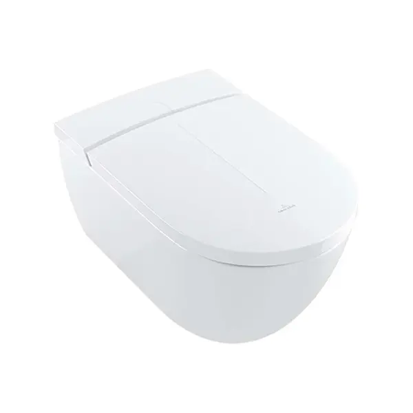 Villeroy & Boch ViClean - Elektronický bidet s keramikou, Rimless, CeramicPlus, SoftClosing, alpská bílá V0E200R1