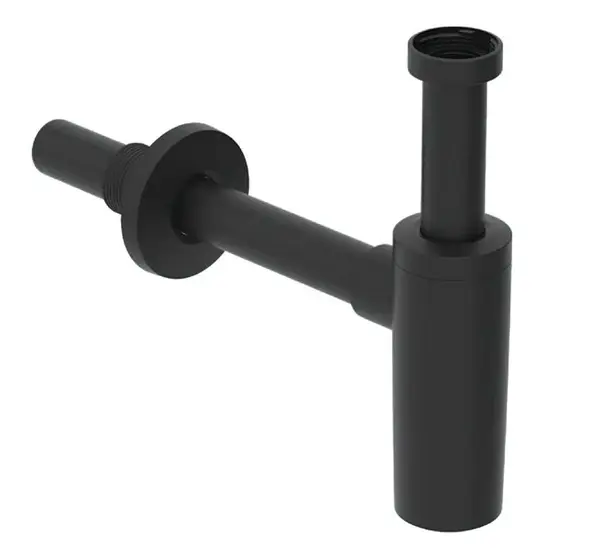Geberit Príslušenstvo - Designový sifón, matná čierna 151.035.14.1