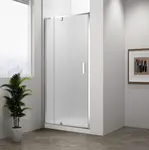 Polysan Easy Line - Sprchové dveře otočné 76-90 cm, sklo Brick EL1638