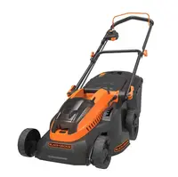 BLACK+DECKER - 36V AKU sekačka na trávu, záběr 38 cm, 2x aku 2,5 Ah Li-Ion, nabíječka CLM3825L2-QW