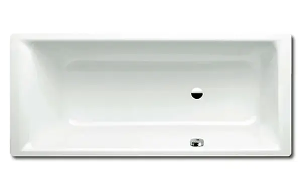 Kaldewei Ambiente - Obdĺžniková vaňa Puro 692, 170x80 cm, biela-vaňa, Perl-Effekt, neštandardný prepad 259223003001