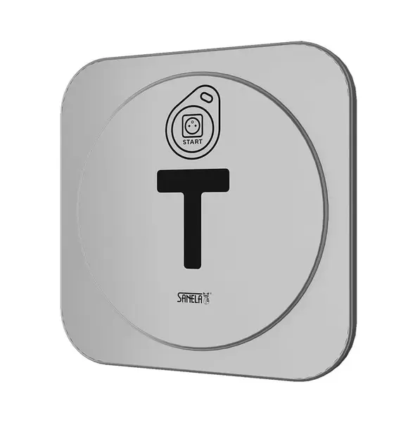 Sanela Automaty - Vestavný automat pro jednofázový spotřebič RFID, matný nerez SLZA 30BZ