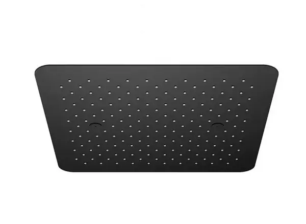 Steinberg 390 - Hlavová sprcha, 50x50 cm, matná čierna 390 5502 S