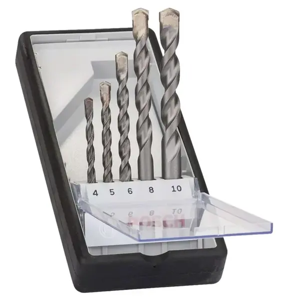 Bosch Príslušenstvo - 5-dielna súprava vrtákov do muriva 2607010524