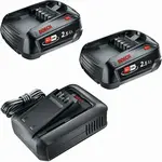 Bosch Příslušenství - Sada 4,4A nabíječky a 2x aku 2,5 Ah Li-Ion 1600A031T5
