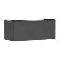 Hansgrohe Xelu Q - Umývadlová skrinka, 50x118x55 cm, 1 zásuvka, matná sivá/matná biela 54063700