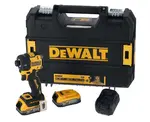 DeWALT Náradie - 18V AKU rázový uťahovač, 2x aku 1,7 Ah XR, nabíjačka DCF870E2T