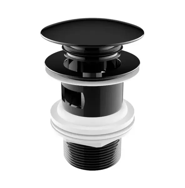 Jika Mio Style - Umyvadlová výpusť, Click-Clack, matná černá H3702F97161031