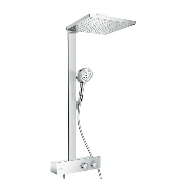 Hansgrohe Raindance E - Sprchová súprava Showerpipe 300 s termostatom 350 EcoSmart 9 l/min, chróm 27362000