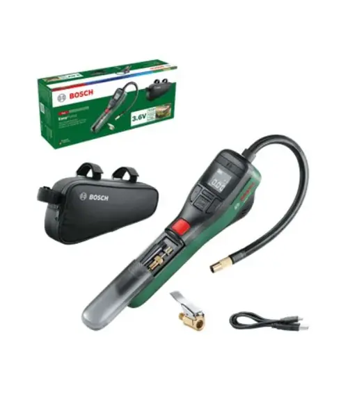 Bosch - 3,6V AKU kompresor, s integrovanou baterií, nabíječka 0603947002