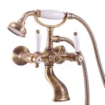 RAV Slezák Morava - Vaňová batéria s príslušenstvom, mosadz MK559.5/2SM