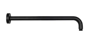 Paffoni Stick - Sprchové rameno, dĺžka 40 cm, matná čierna ZSOF034NO