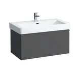 Laufen Pro S - Umývadlová skrinka, 81x45x39 cm, 1 zásuvka, grafit mat H4835010964801