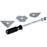 Makita Příslušenství - 4dílná sada škrabek, pro horkovzdušné pistole PR00000041