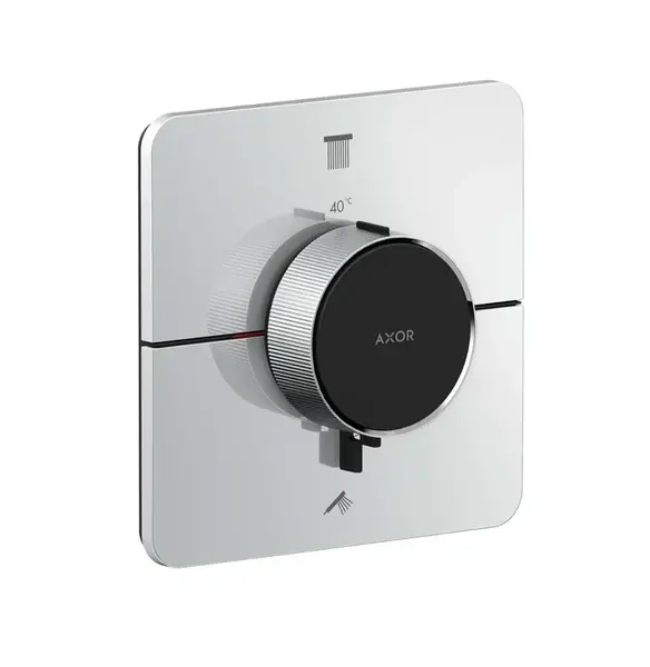 Axor ShowerSelect ID - Termostatická baterie pod omítku, pro 2 spotřebiče, chrom 36754000