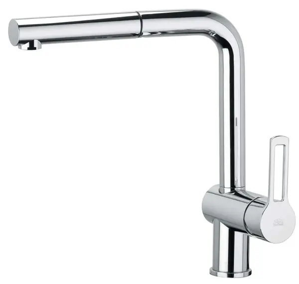 Paffoni Ringo - Dřezová baterie s výsuvnou sprškou, chrom RIN185CR